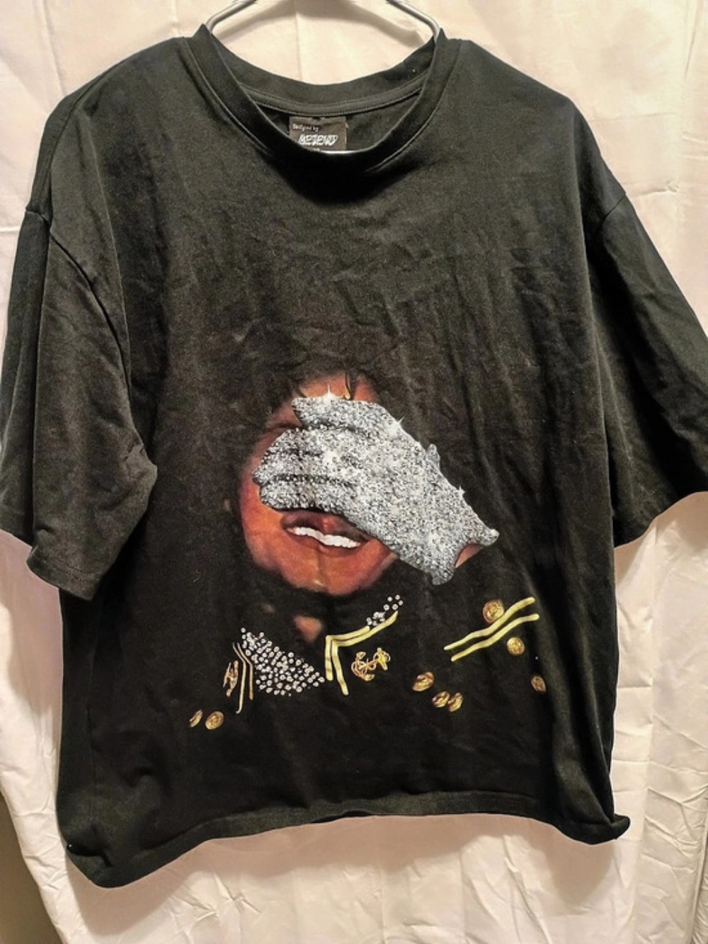 MeJeno Graphic Short Sleeve Michael Jackson Tee Size XL